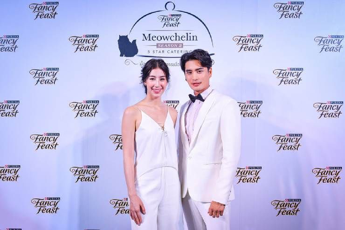 ปั้นจั่น-มิ้นต์ จับคู่ดินเนอร์หรู "เหมียวชลิน ซีซั่น 2" เสิร์ฟเมนูรักให้แมวสุดเลิฟ ปั้นจั่น-มิ้นต์ จับคู่ดินเนอร์หรู "เหมียวชลิน ซีซั่น 2" เสิร์ฟเมนูรักให้แมวสุดเลิฟ
