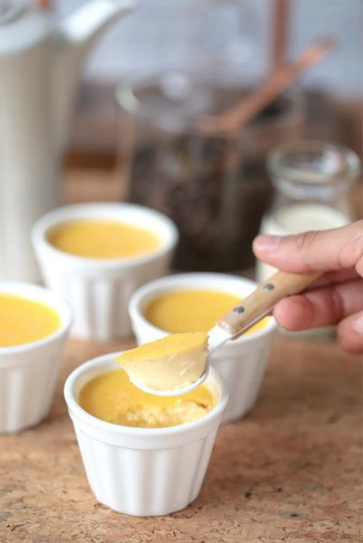 กาแฟดีที่บ้าน วนิลาลาเต้พุดดิ้ง Vanilla Latte Pudding