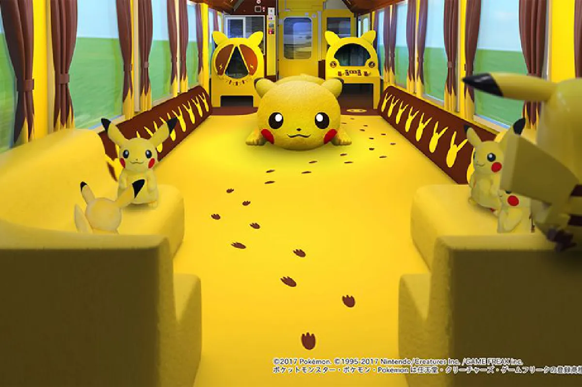 นั่งรถไฟไปกับปิกาจู POKEMON with YOU Train