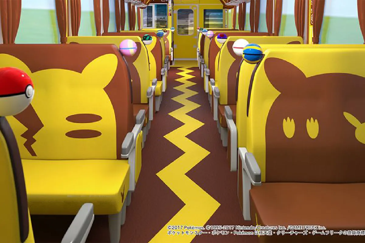 นั่งรถไฟไปกับปิกาจู POKEMON with YOU Train