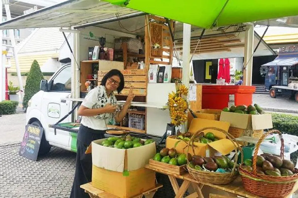 Trust Food Good Truk ตลาดนัดติดล้อเพื่อคนรักสุขภาพ