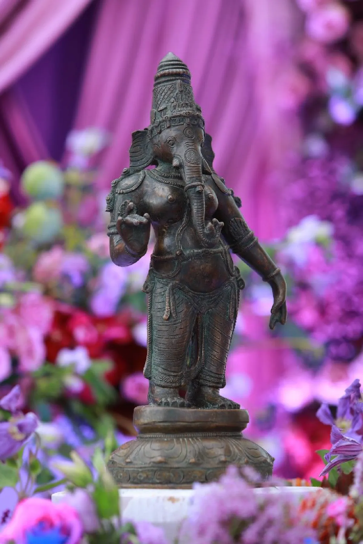 บุ๋ม ปนัดดา ร่วมงานคเณศจตุรถี บวงสรวงพระพิฆเนศปางผู้หญิง