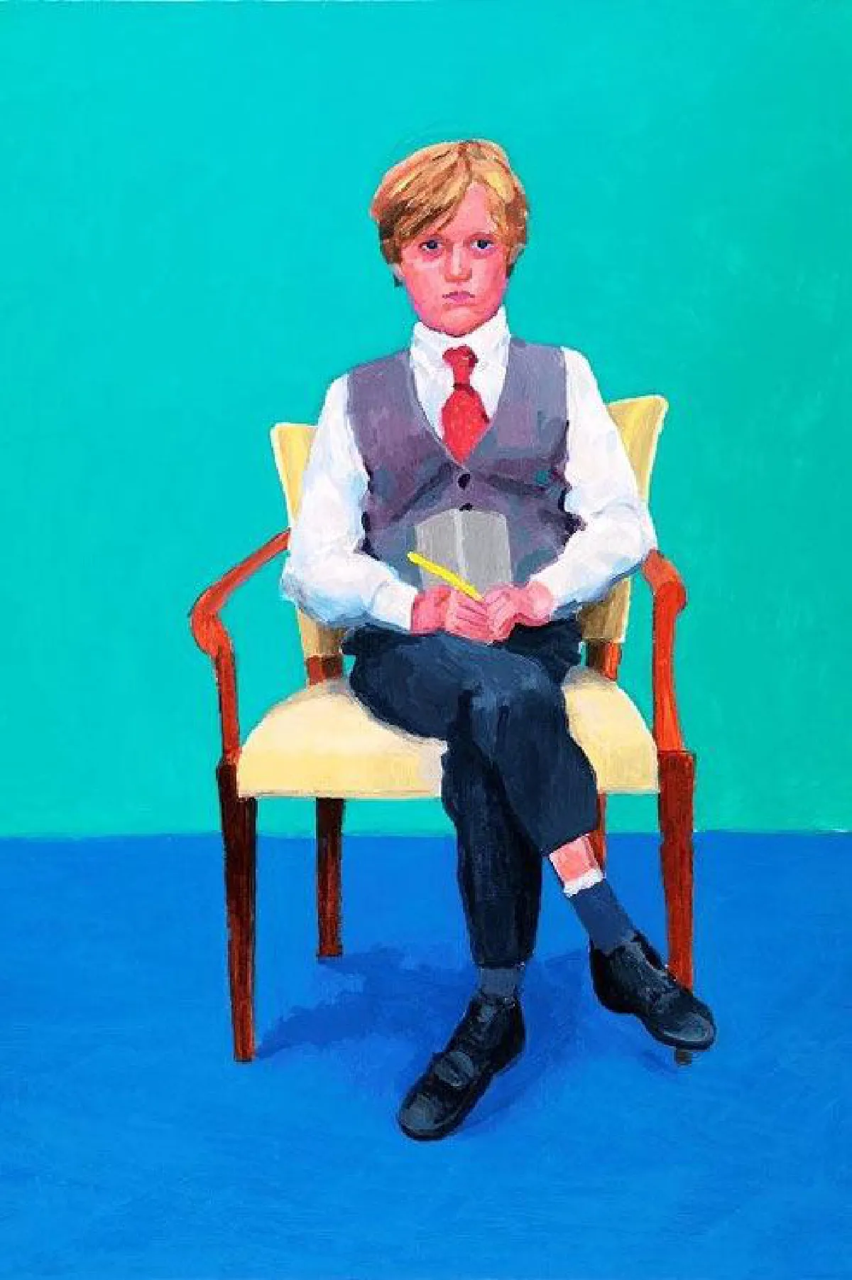 ดาวิด ฮอคนีย์ 82 พอร์เทรต + 1 สติลไลฟ์