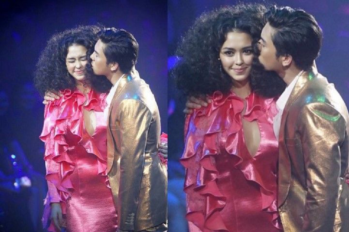 หวานให้โลกรู้! พีช พชร ขโมยจุ๊บ แพทริเซีย กลางแคทวอล์ค หวานให้โลกรู้! พีช พชร ขโมยจุ๊บ แพทริเซีย กลางแคทวอล์ค
