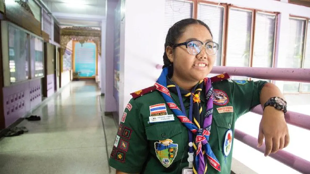 "ประสบการณ์ ความรู้ มิตรภาพ" เรื่องเล่าจาก "ปภาภัทร ยิ้มน้อย" เด็กไทยในเวทีลูกเสือโลก