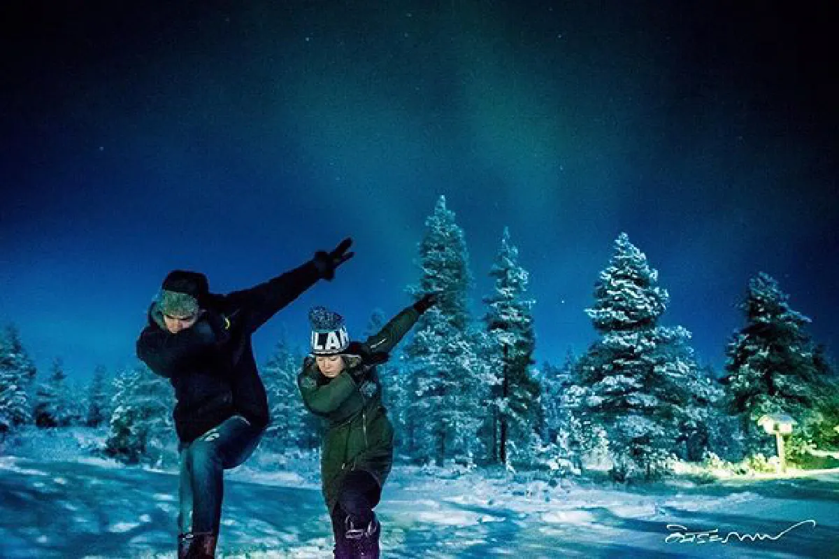 ชมภาพชุด นิว-เป๊ก จัดเต็มพรีเวดดิ้งสุดโรแมนติกกลางหิมะที่ฟินแลนด์