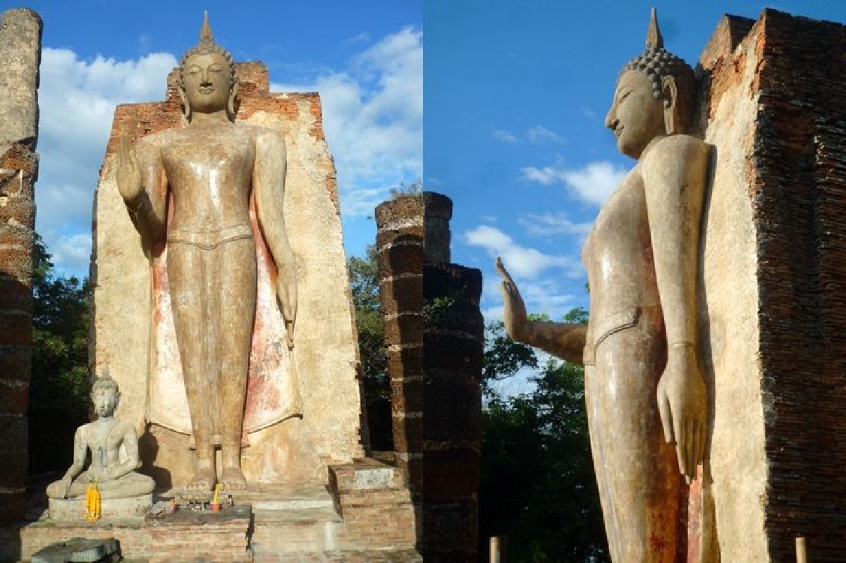 "พระอัฏฐารส"ได้รับการบูรณะแล้วงดงามอย่างที่เคยเป็น "พระอัฏฐารส"ได้รับการบูรณะแล้วงดงามอย่างที่เคยเป็น