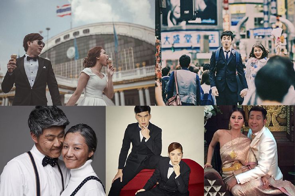 5 แนวพรีเวดดิ้งสุดเก๋ ของคนบันเทิง 5 แนวพรีเวดดิ้งสุดเก๋ ของคนบันเทิง