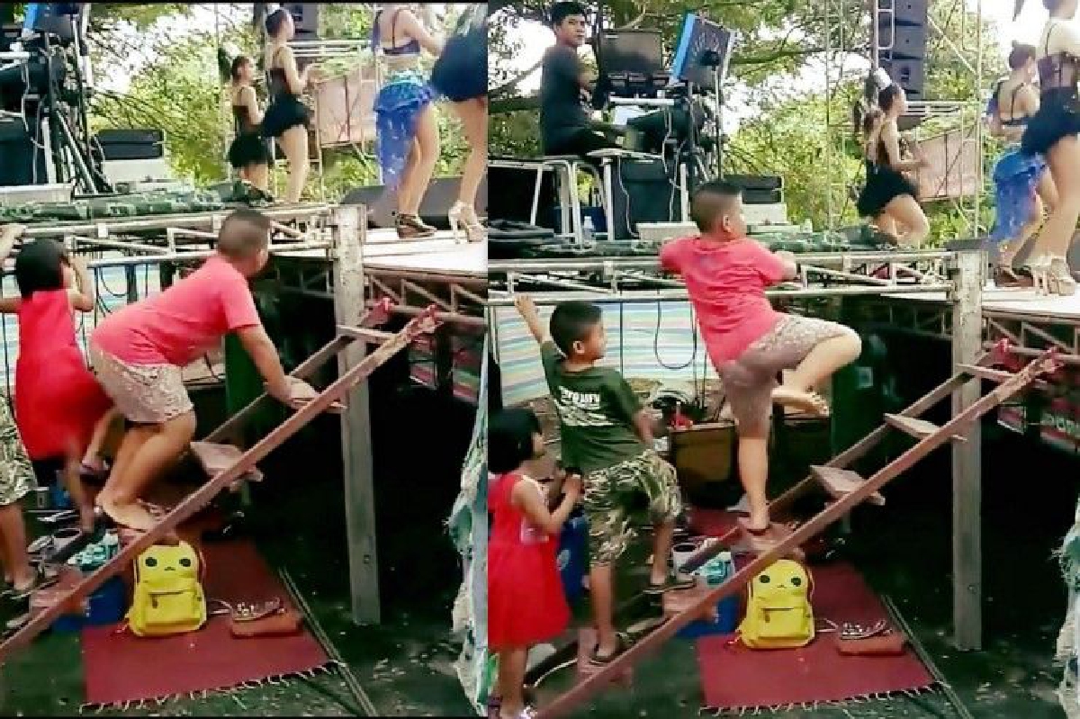 คลิปน่ารัก! หนูน้อยเต้นสะบัดไปกับเพลงหมอลำ คลิปน่ารัก! หนูน้อยเต้นสะบัดไปกับเพลงหมอลำ
