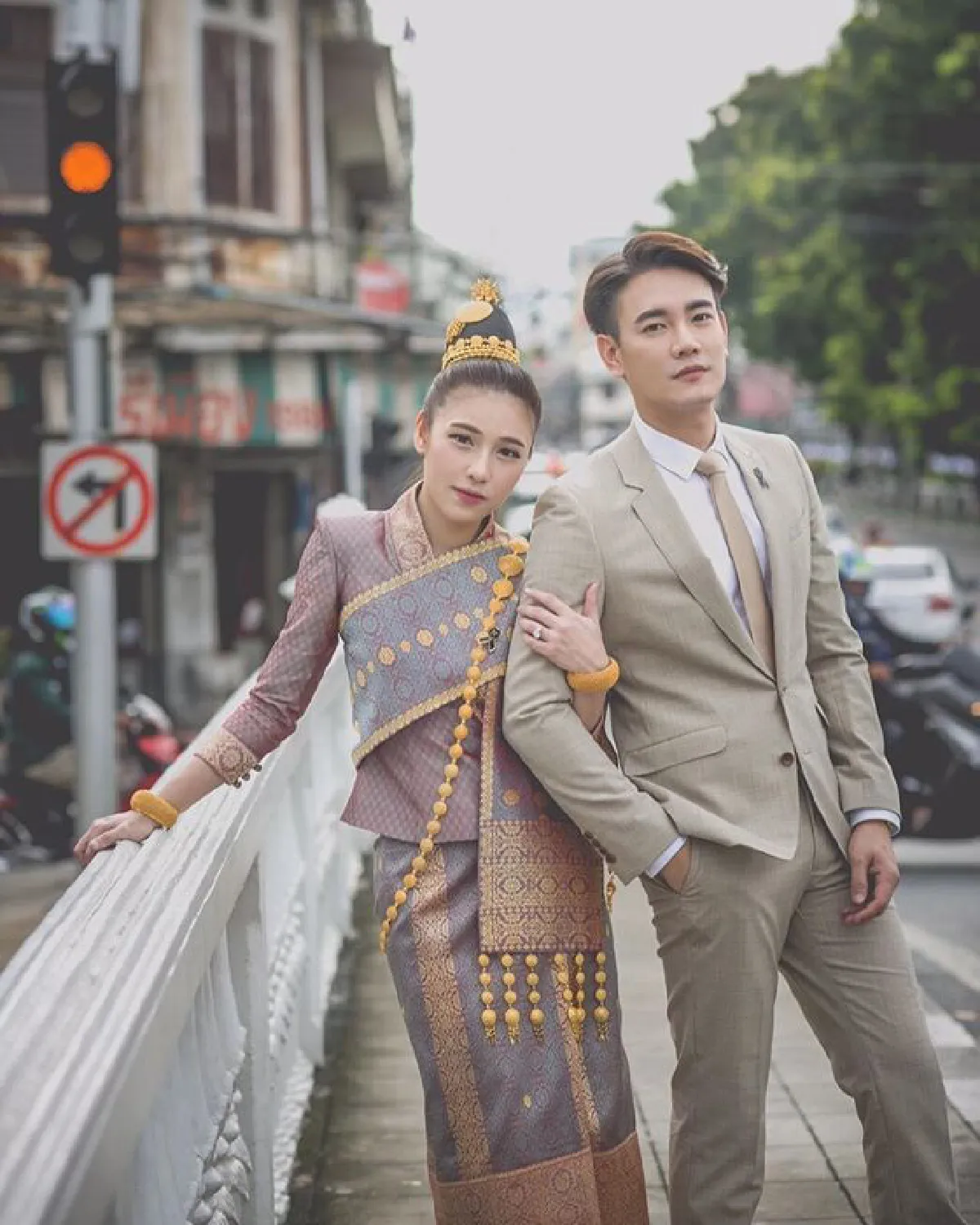 น่าฮักหลาย! ฟลุค-แอปเปิ้ล อวดภาพพรีเวดดิ้งสุดโรแมนติก