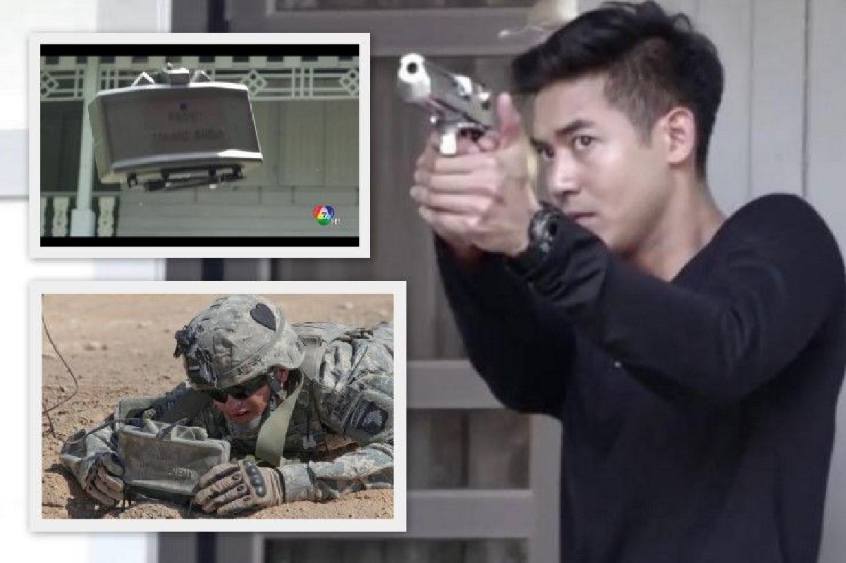 ผู้ชมติงละคร "ยึดฟ้าหาพิกัดรัก" ไม่สมจริง ฉากพระเอกขว้างระเบิดเคลย์มอร์ ผู้ชมติงละคร "ยึดฟ้าหาพิกัดรัก" ไม่สมจริง ฉากพระเอกขว้างระเบิดเคลย์มอร์