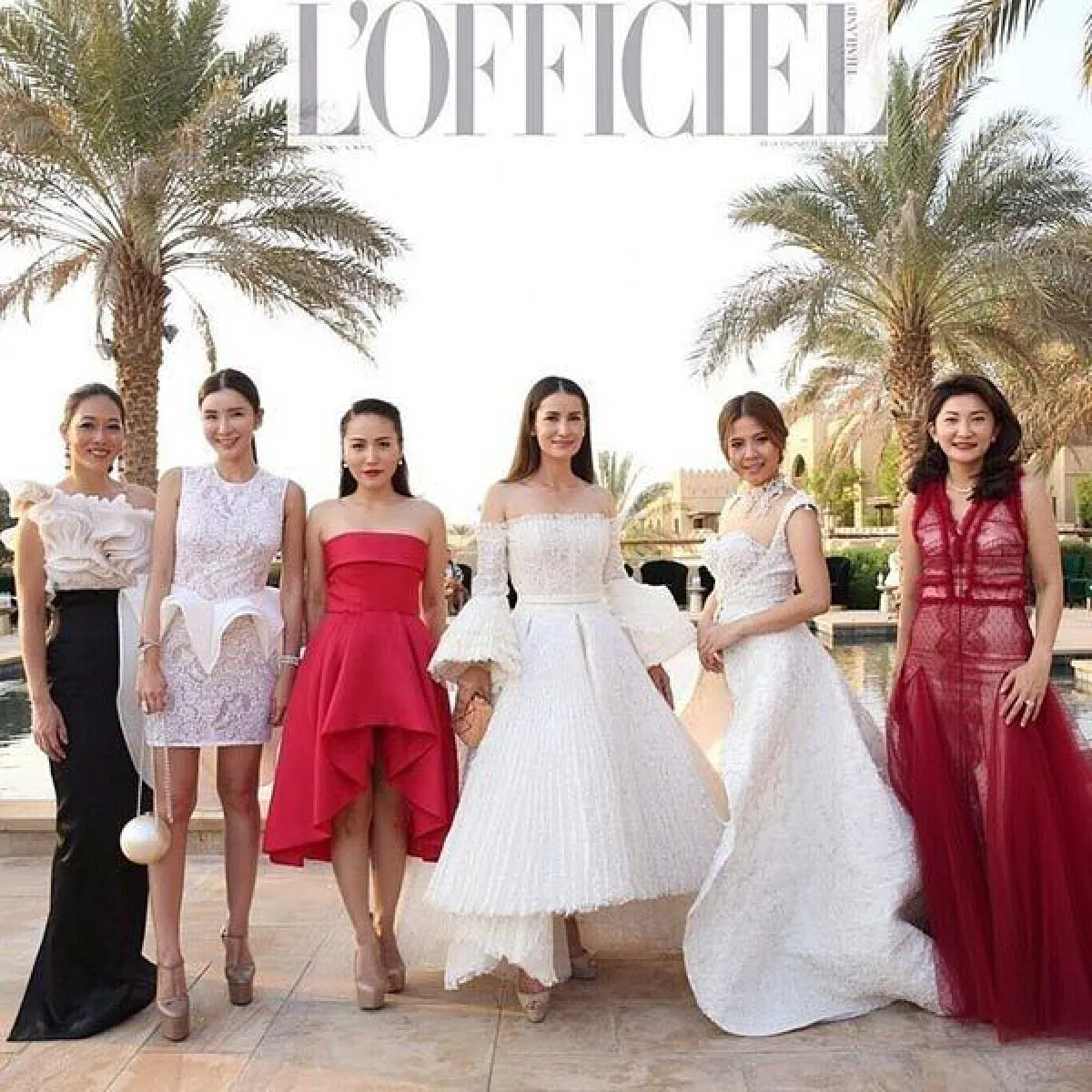 แอน ทองประสม แต่งลุคสวยดั่งเจ้าหญิง ร่วมชมแฟชั่นที่อาบูดาบี