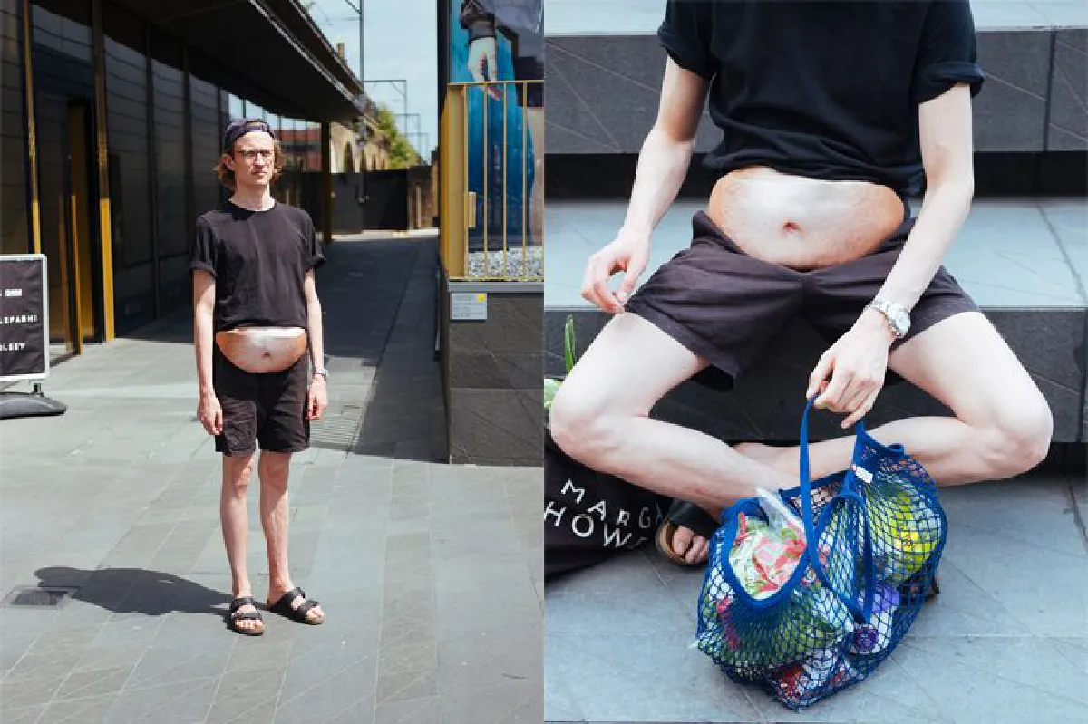 กระเป๋าสุดฮาสำหรับคนที่อยากมีพุง