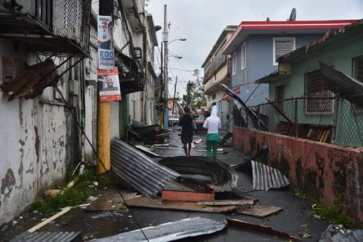 'เฮอริเคนมาเรีย'ขึ้นฝั่งเปอร์โตริโกทำไฟฟ้าดับทั้งเกาะ