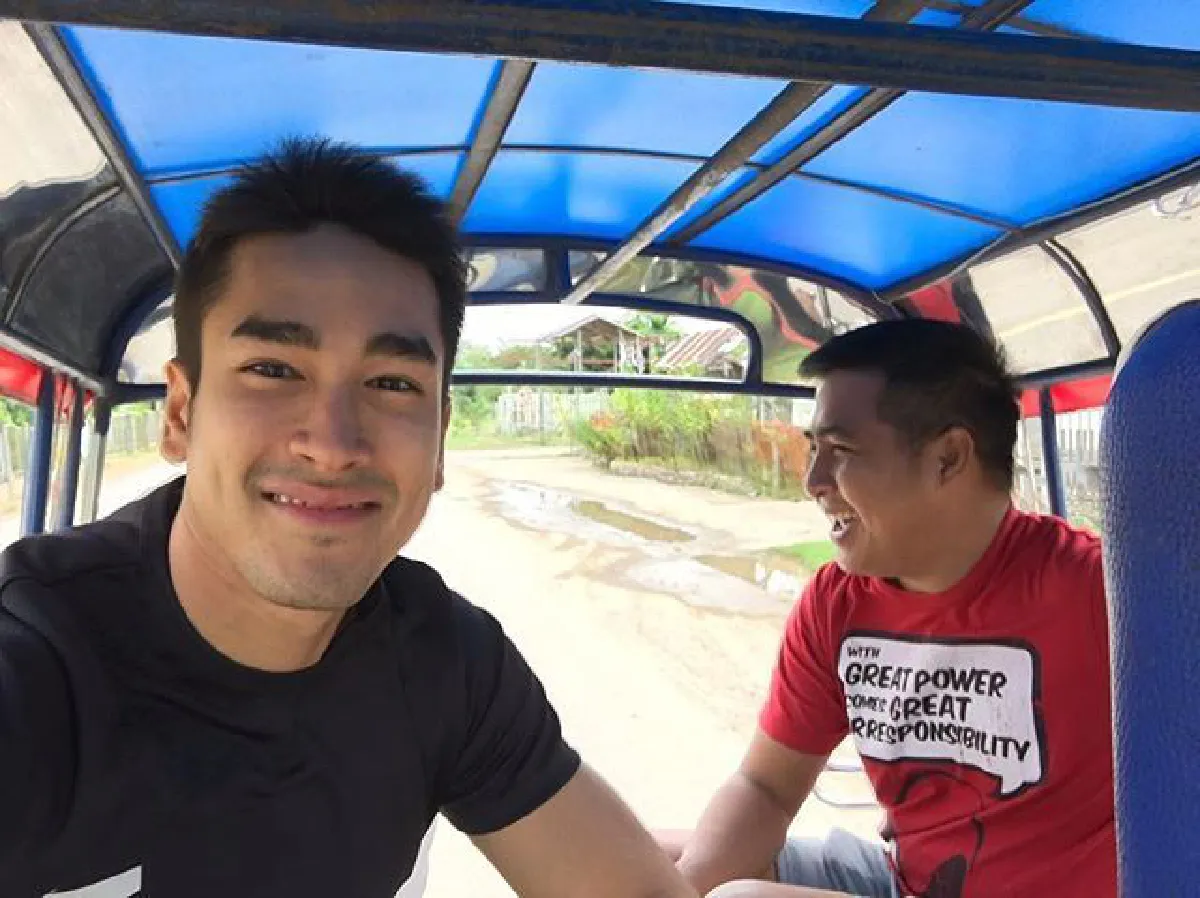 ส่องภาพ ณเดชน์-ญาญ่า ตะลอนเชียงคานถ่ายทำหนัง นาคี 2