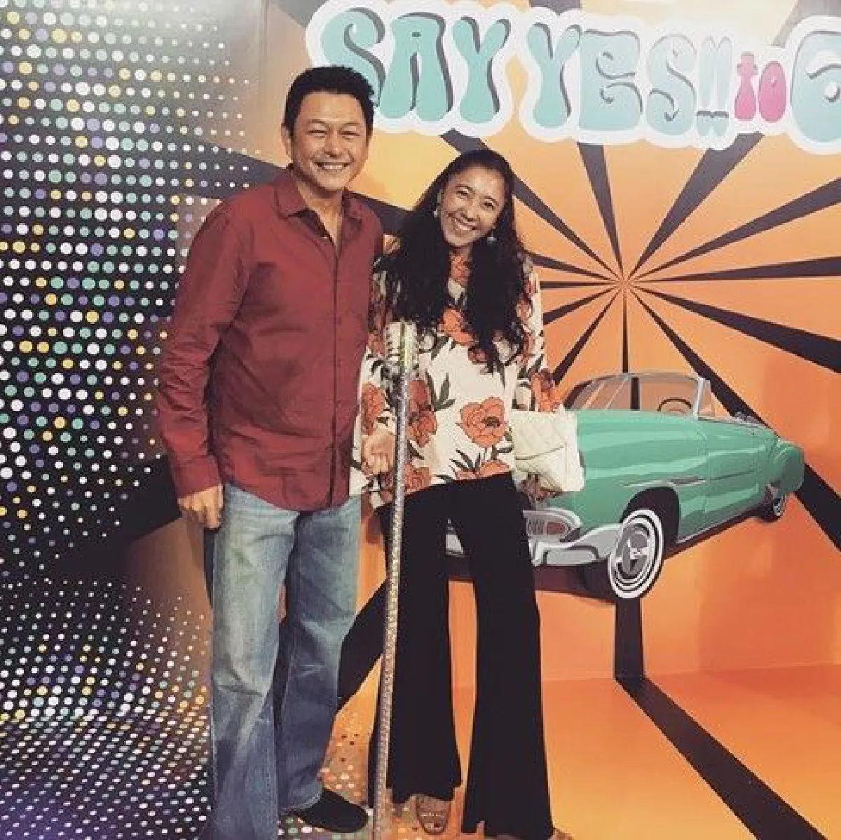 หวานเสมอไม่เปลี่ยนแปลง "กบ ทรงสิทธิ์" ควงภรรยาร่วมงานปาร์ตี้สุดอบอุ่น