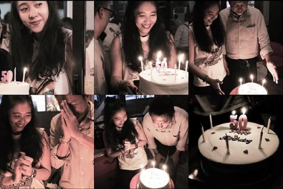 หวานเสมอไม่เปลี่ยนแปลง "กบ ทรงสิทธิ์" ควงภรรยาร่วมงานปาร์ตี้สุดอบอุ่น