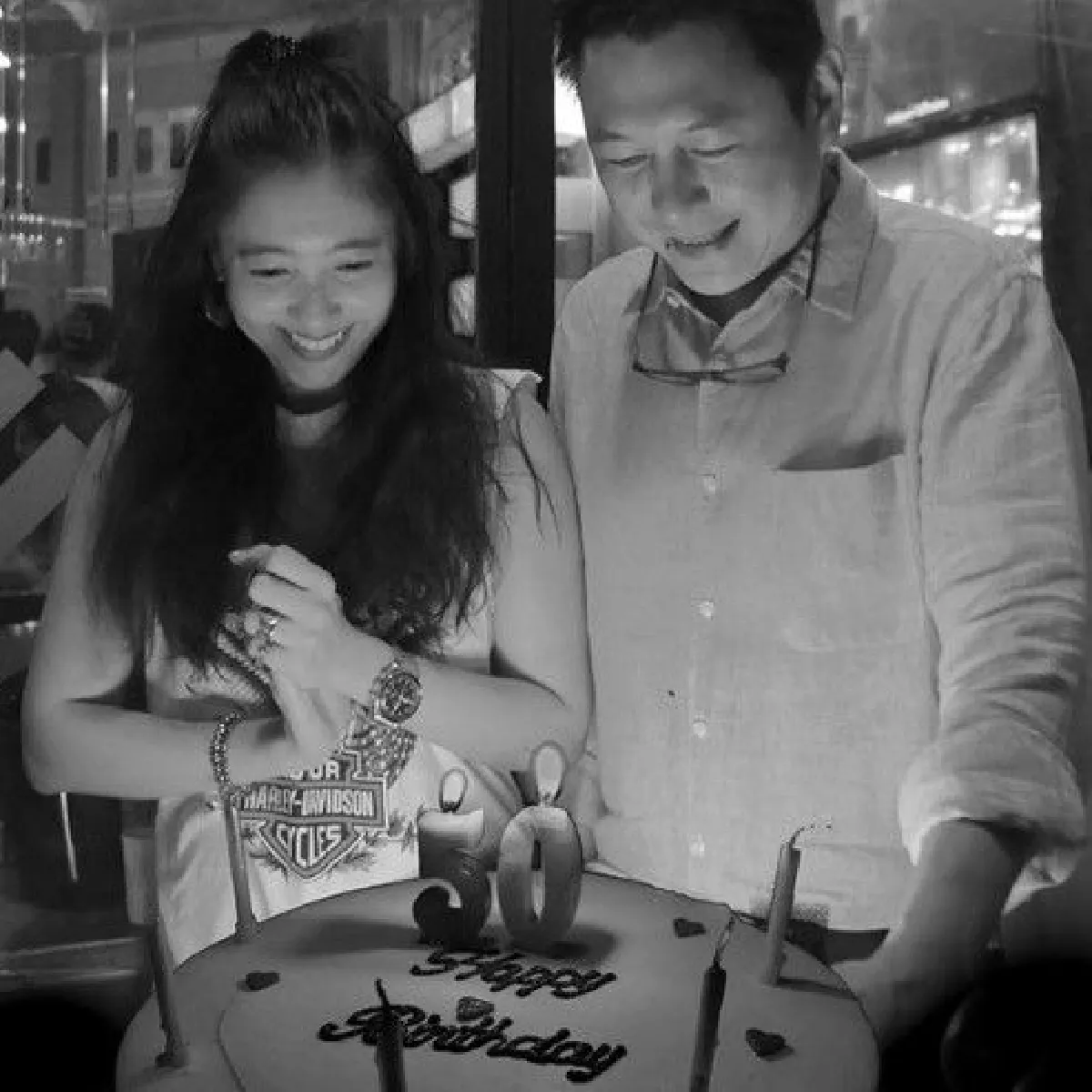 หวานเสมอไม่เปลี่ยนแปลง "กบ ทรงสิทธิ์" ควงภรรยาร่วมงานปาร์ตี้สุดอบอุ่น