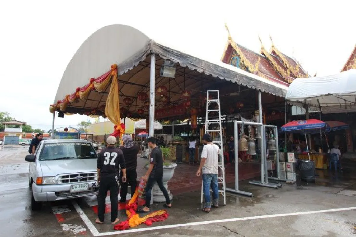 วัดพนัญเชิงจัดระเบียบรับคำสั่งมหาเถร ห้ามห่มผ้าหลวงพ่อโต