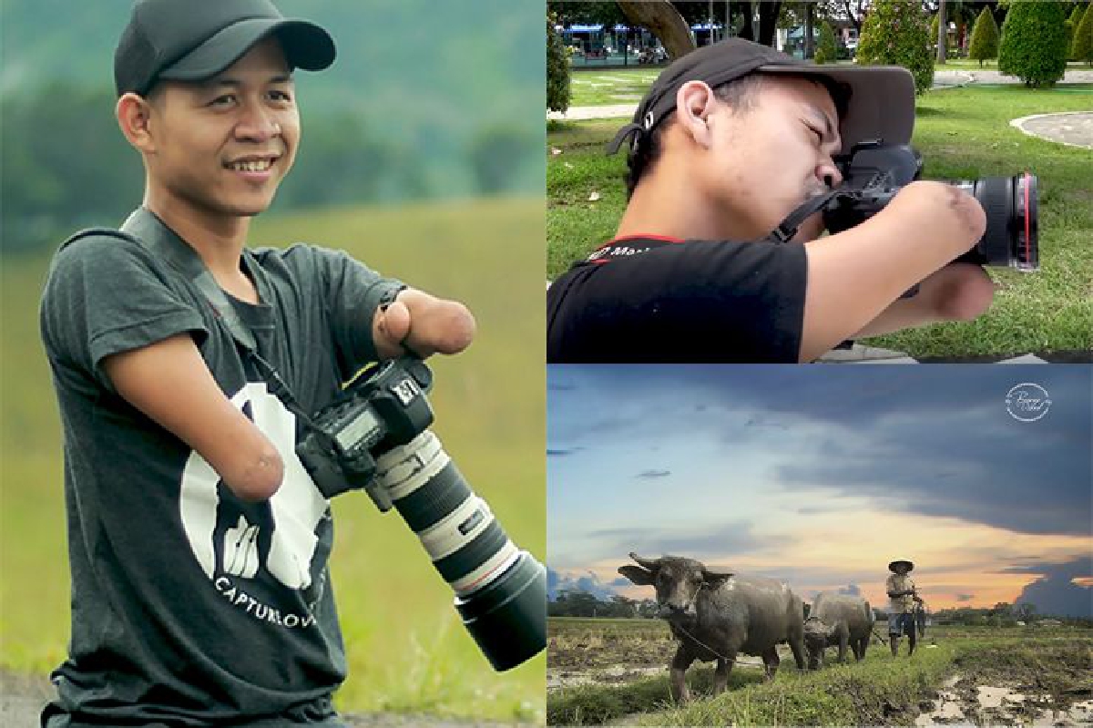 เผยภาพถ่ายถ่ายสุดทึ่งของช่างภาพอินโดฯ ที่ไร้แขนขา แต่ไม่ไร้ความสามารถ! เผยภาพถ่ายถ่ายสุดทึ่งของช่างภาพอินโดฯ ที่ไร้แขนขา แต่ไม่ไร้ความสามารถ!