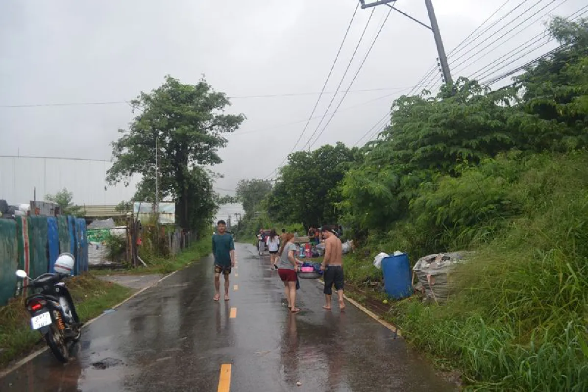 ฝนถล่มโคราชน้ำท่วมบ้าน200หลังคาเรือน