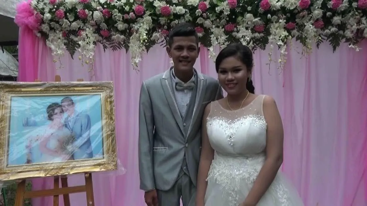 พ่อแก้บนยกขันหมาก100ขันขอสะใภ้ให้ลูกชาย