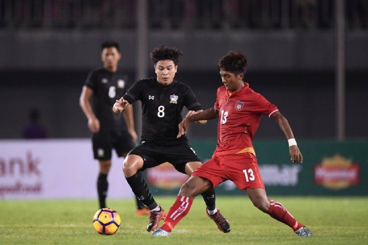 "ช้างศึก" บุกทุบเมียนมา 3-1 "ช้างศึก" บุกทุบเมียนมา 3-1
