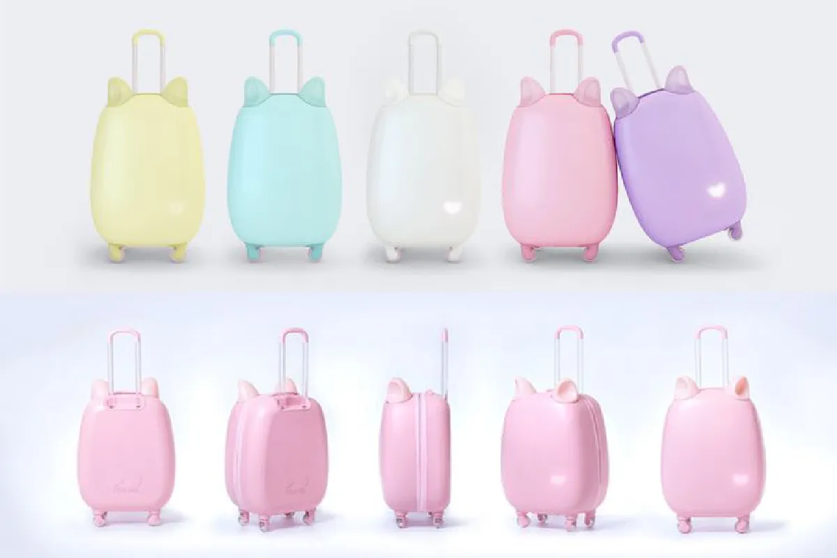 สวยสดใสอย่างน่าทึ่ง! กระเป๋าเดินทางมีชีวิต