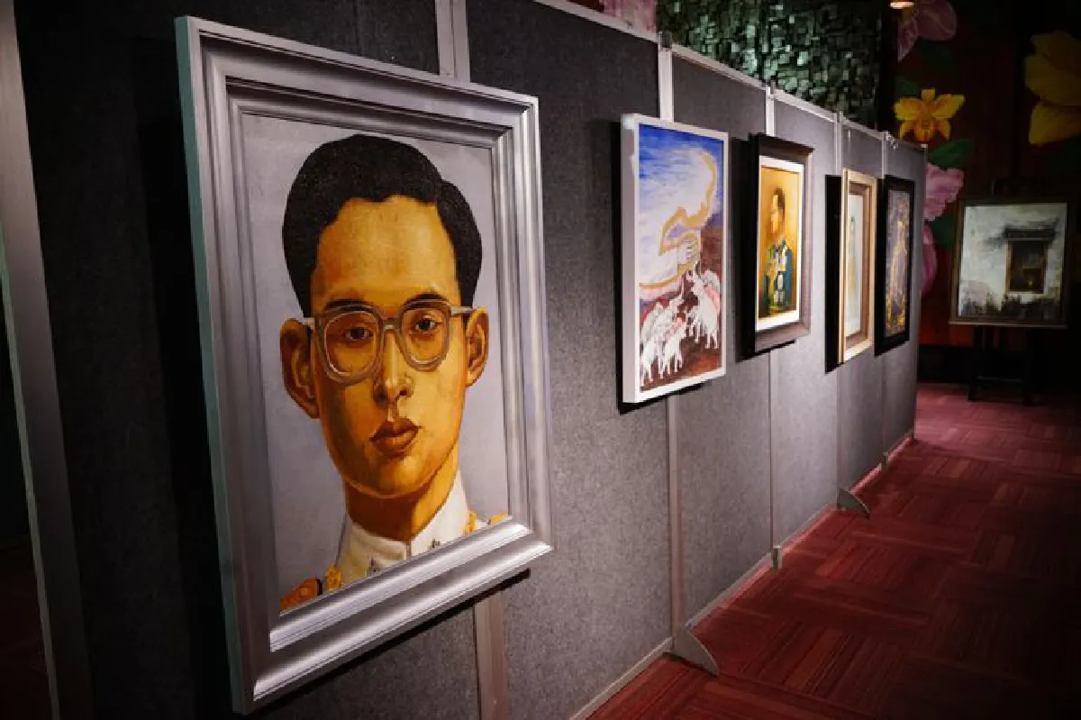 นิทรรศการศิลปกรรมร่วมสมัย น้อมรำลึกถึงในหลวง ร.9 ‘Mind ใน...ความทรงจำ’