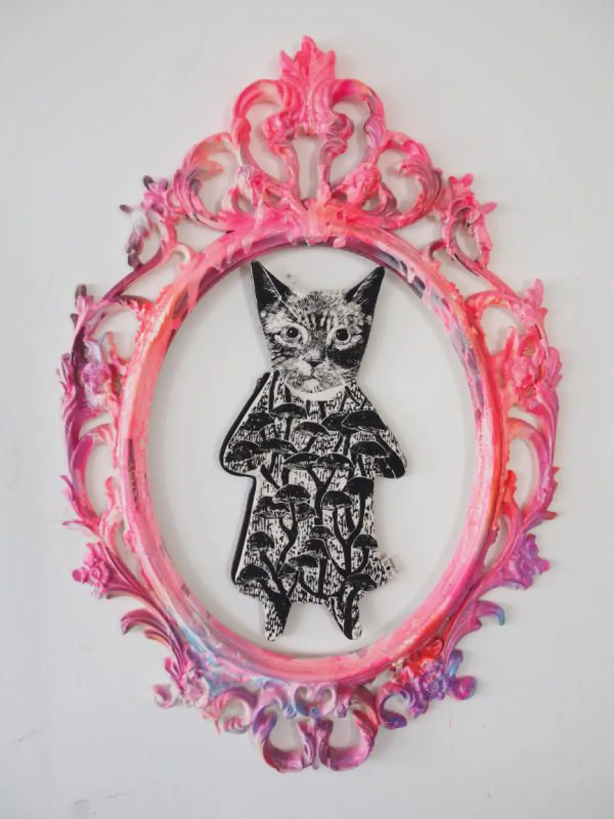 แกะไม้พิมพ์มือ ทำเงินบนผืนผ้า