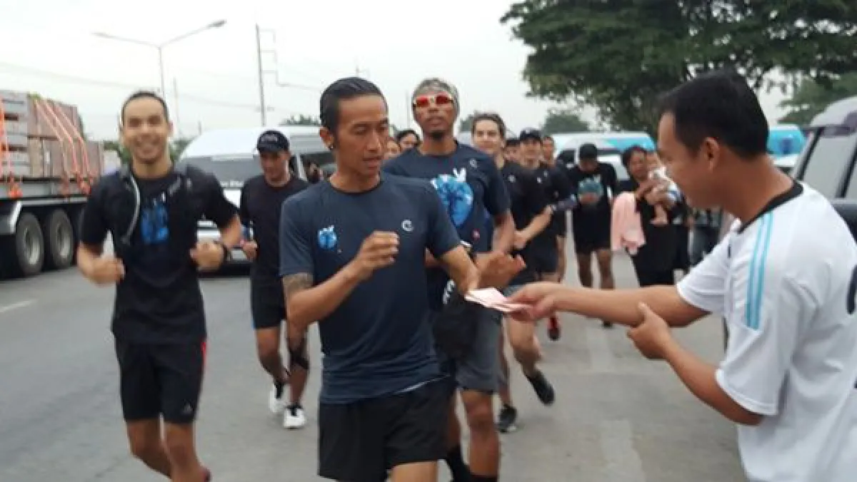 รวมดารานักวิ่ง...จากสิ่งที่รักนำไปสู่เรื่องราวดีๆ