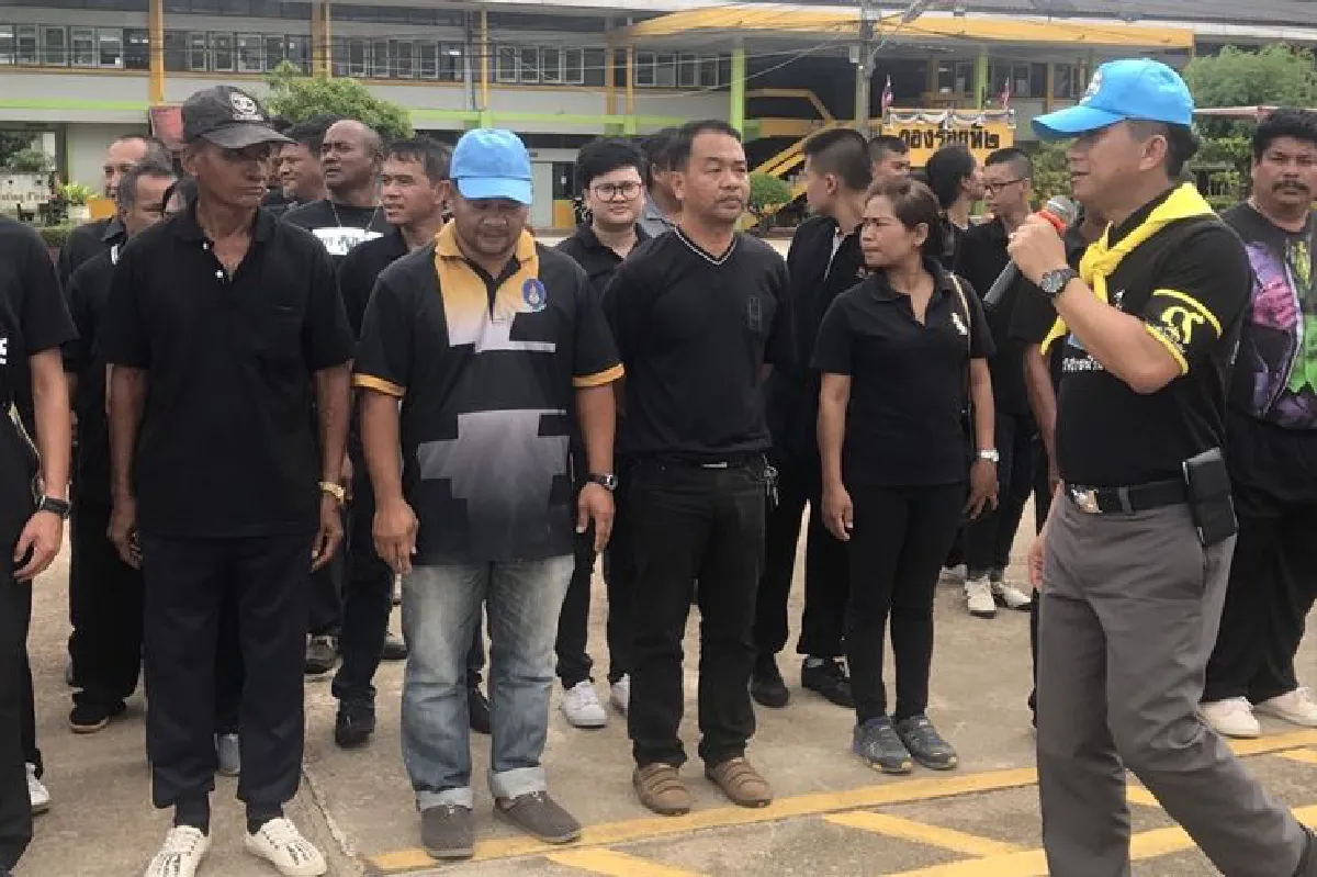 สุราษฎร์ธานีอบรมจิตอาสาช่วยงานพระราชพิธี