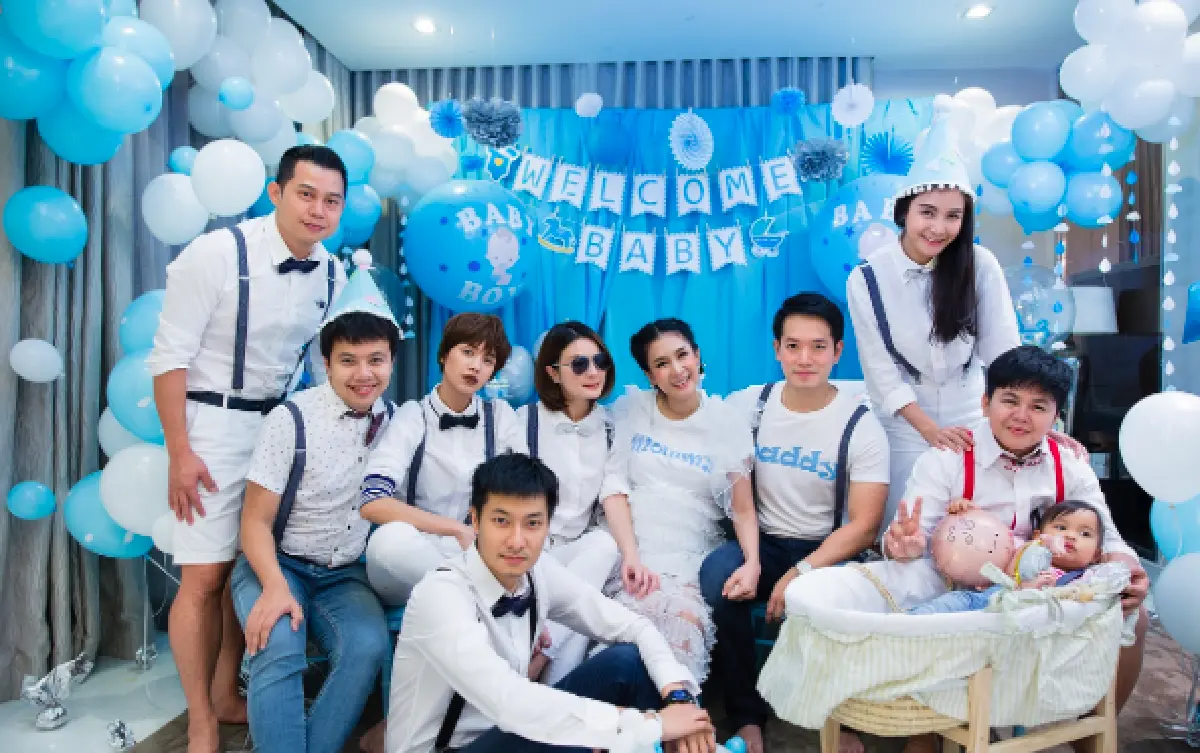 ใกล้คลอดแล้ว! รวมภาพปาร์ตี้ Baby Shower ของ “เนย โชติกา”