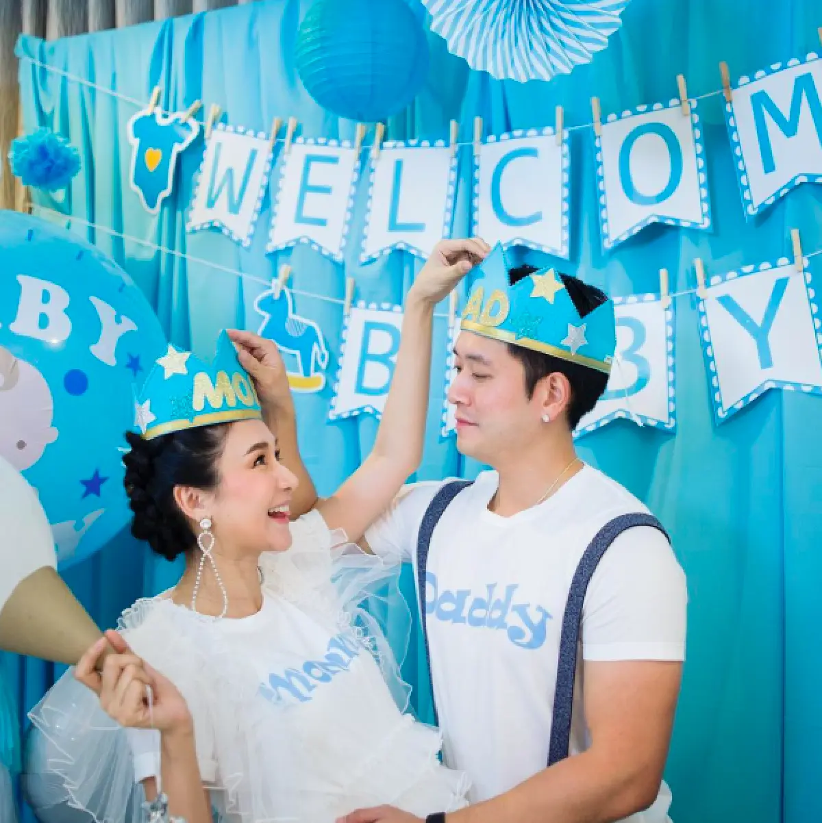 ใกล้คลอดแล้ว! รวมภาพปาร์ตี้ Baby Shower ของ “เนย โชติกา”