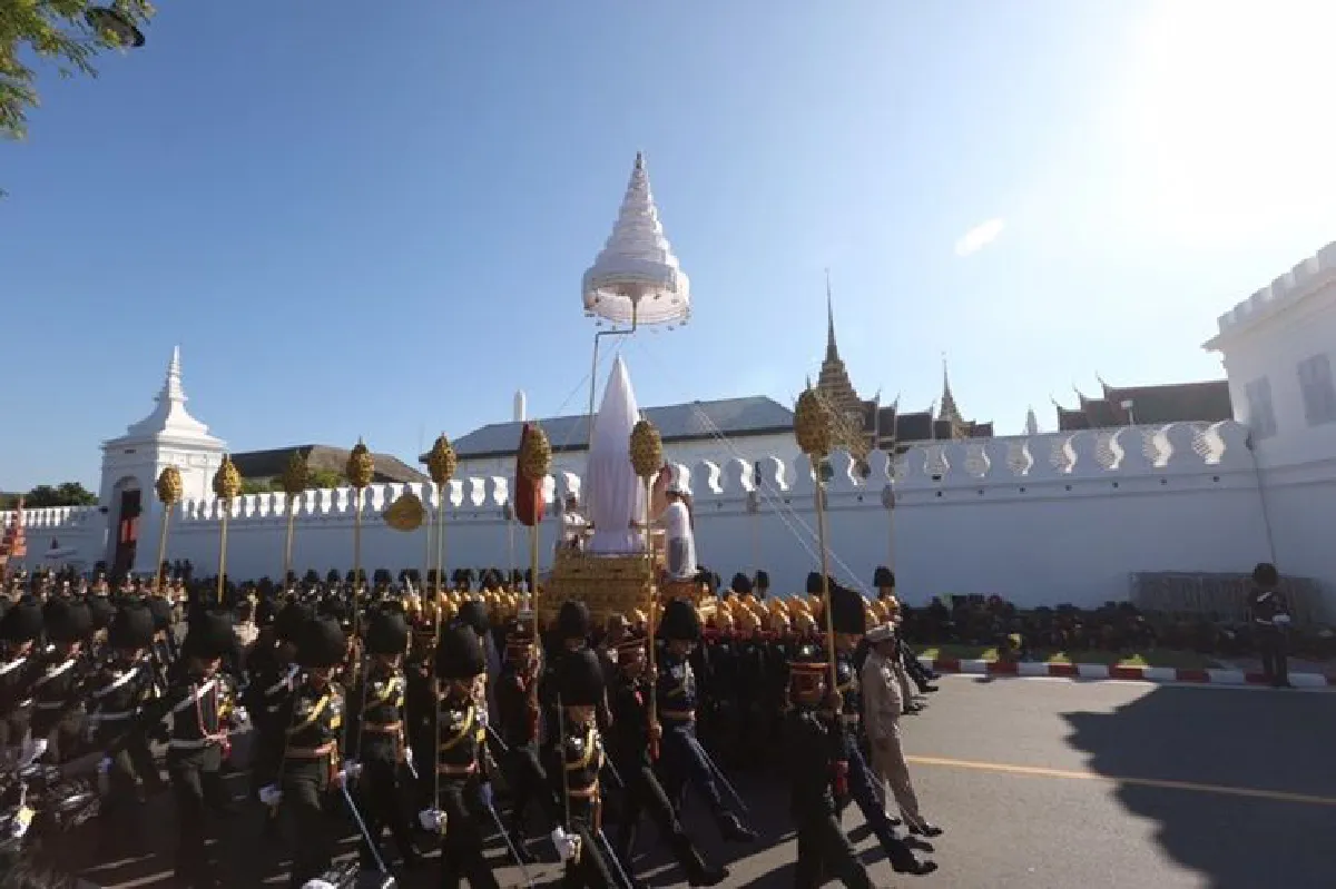 สมเด็จพระเทพฯทรงร่วมซ้อมริ้วขบวนพระบรมราชอิสริยยศฯ