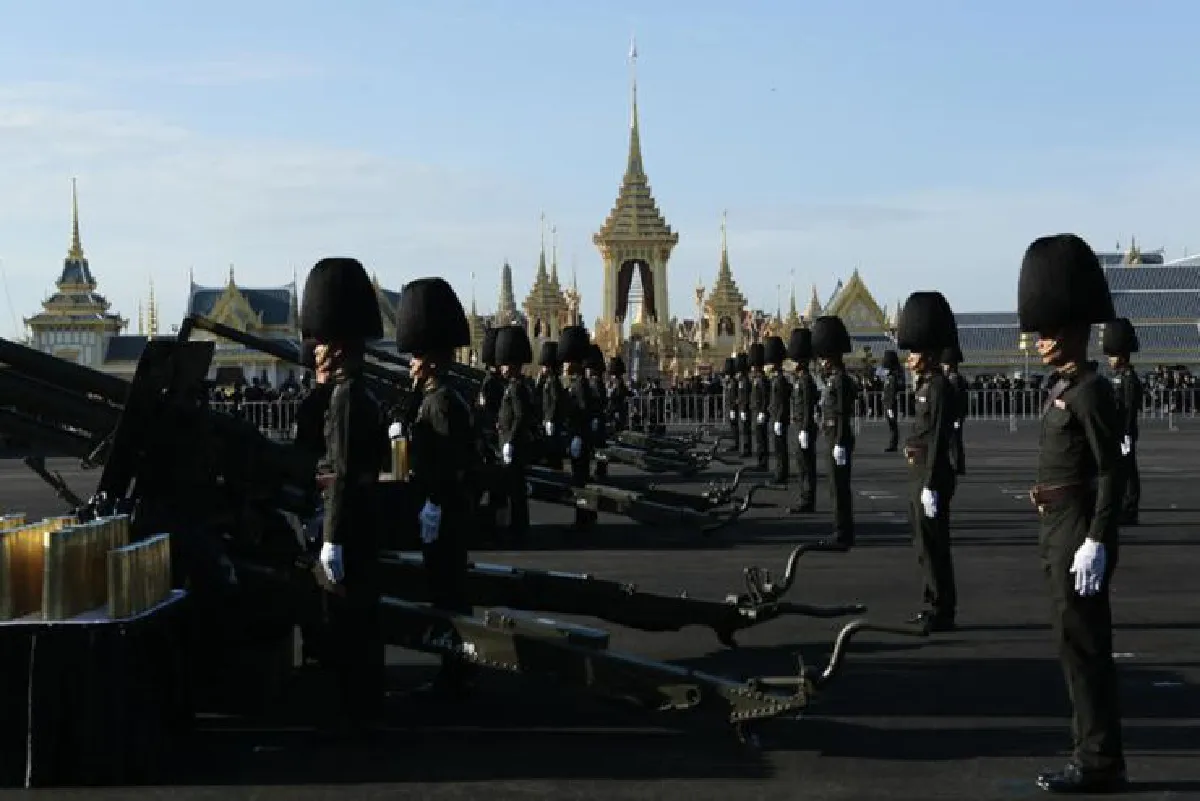 พระองค์โสมฯทรงร่วมซ้อมริ้วขบวนพระบรมราชอิสริยยศ