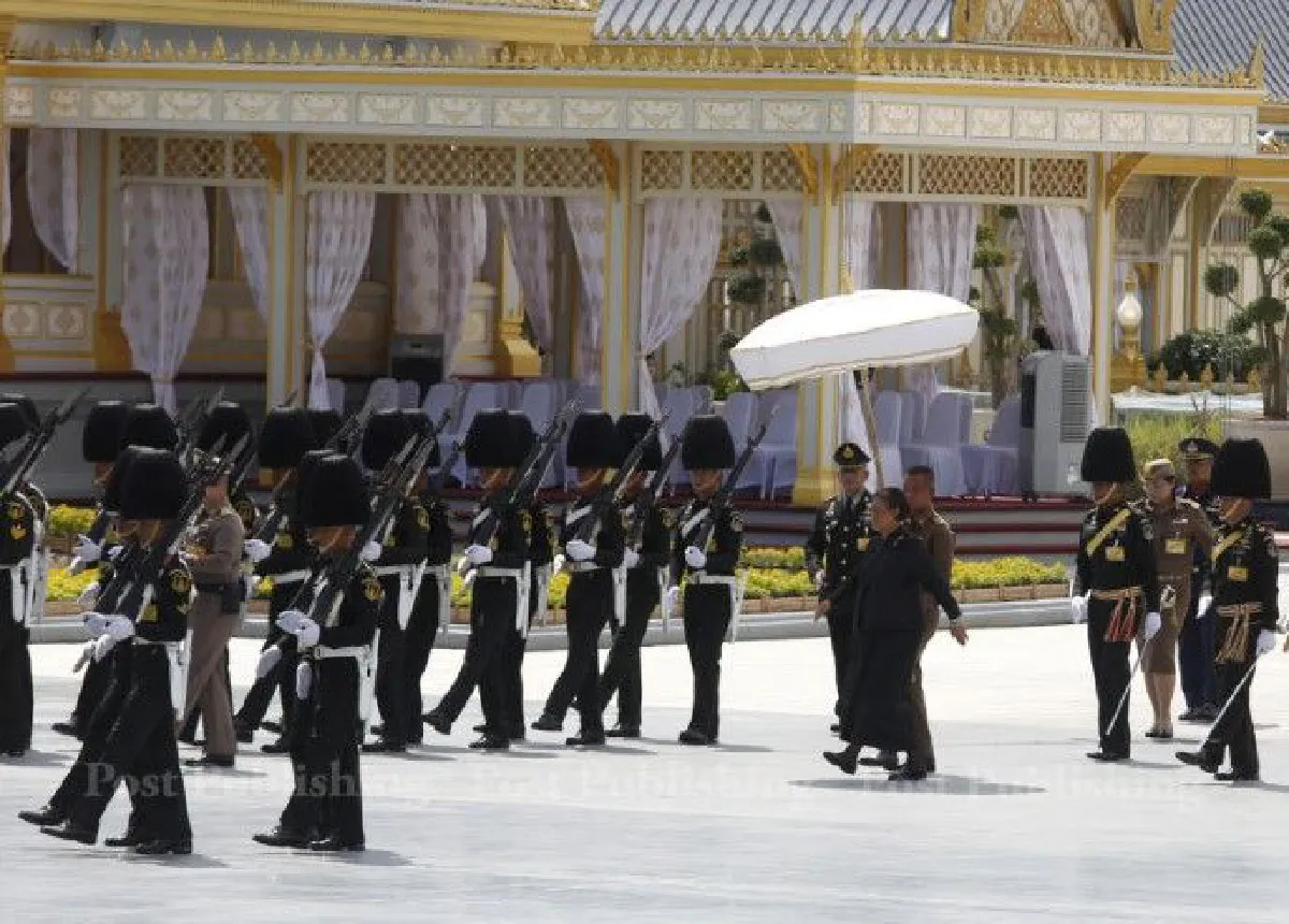 สมเด็จพระเทพฯเสด็จฯทรงร่วมซ้อมริ้วขบวนที่4และ5