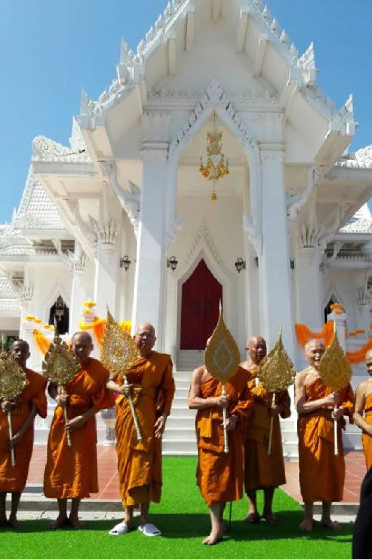 สมเด็จพระเทพฯ ทรงผูกพัทธสีมาอุโบสถวัดไทยลุมพินี