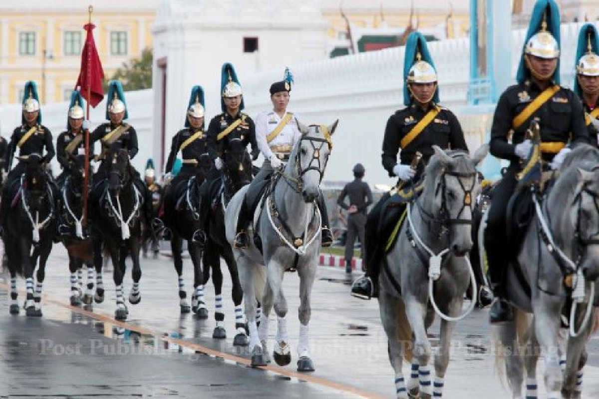 "พระองค์เจ้าสิริวัณณวรีฯ" ทรงม้านำซ้อมริ้วขบวนที่6 "พระองค์เจ้าสิริวัณณวรีฯ" ทรงม้านำซ้อมริ้วขบวนที่6