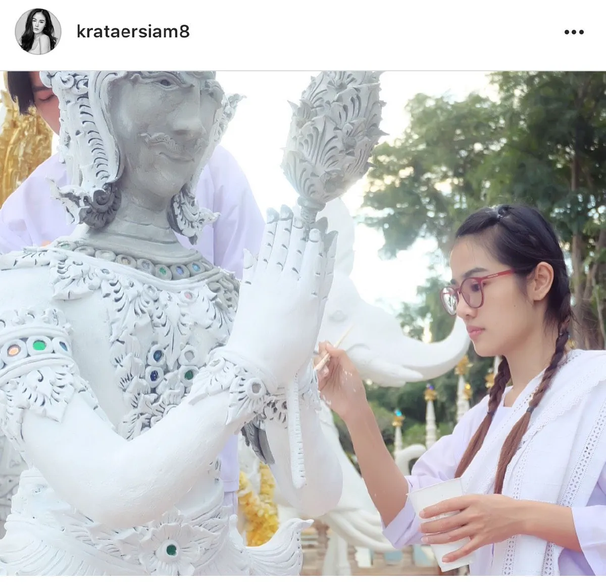 สุดอัศจรรย์ "กระแต อาร์สยาม” ได้เห็นดวงแก้วสีมรกต หลังได้ไปถือศีลบวช