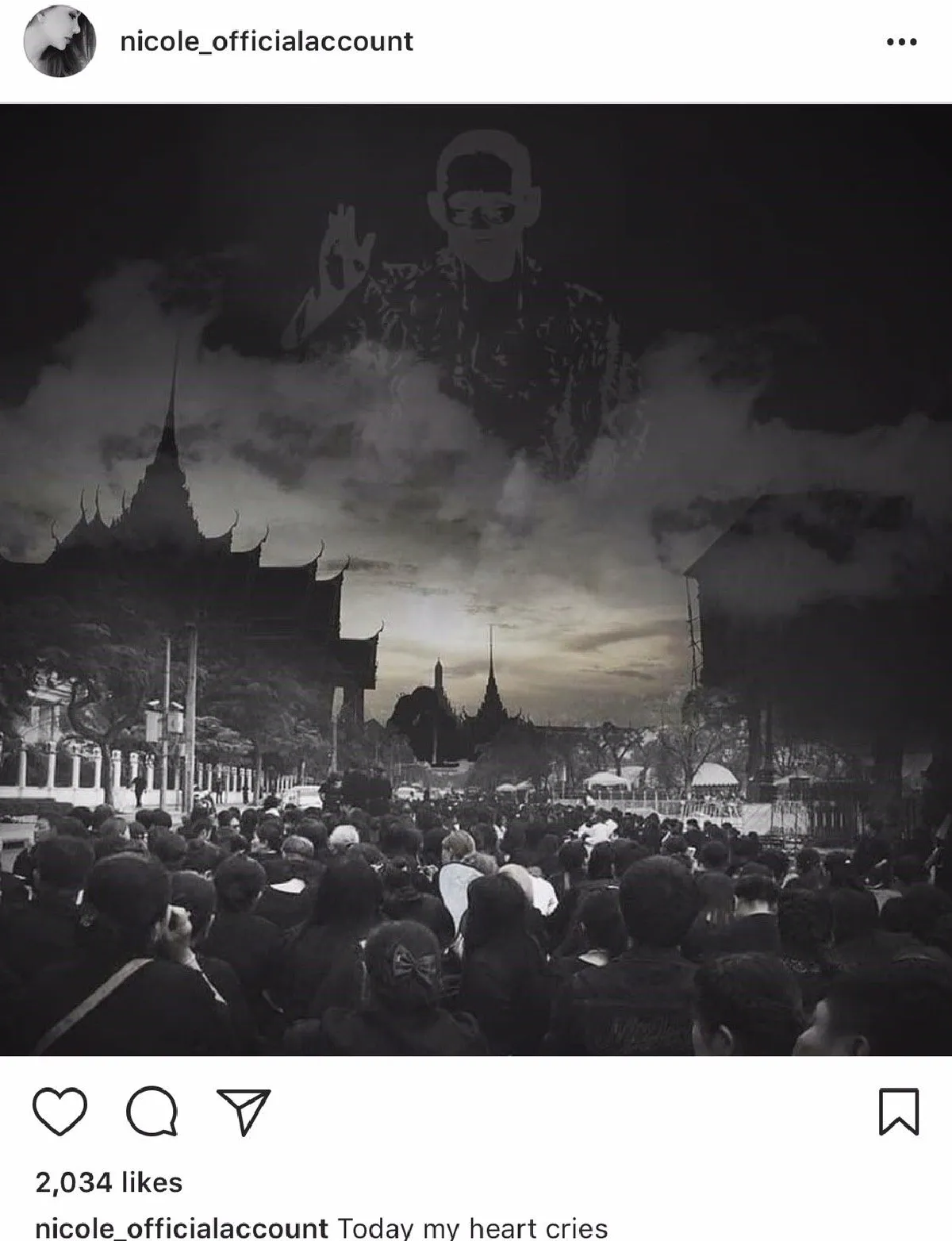 รักพ่อสุดหัวใจ รวมภาพถวายความอาลัย พ่อหลวงร.9 ของคนบันเทิง