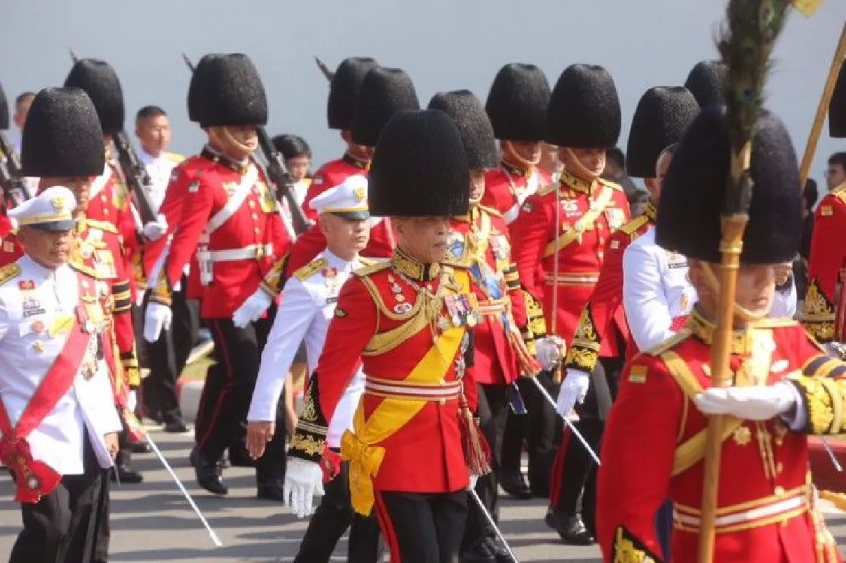 ประมวลภาพริ้วขบวนที่1 เชิญพระโกศทองใหญ่โดยพระยานมาศสามลำคาน