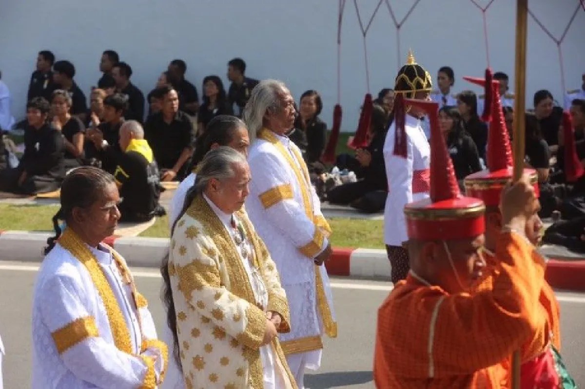 ประมวลภาพริ้วขบวนที่1 เชิญพระโกศทองใหญ่โดยพระยานมาศสามลำคาน