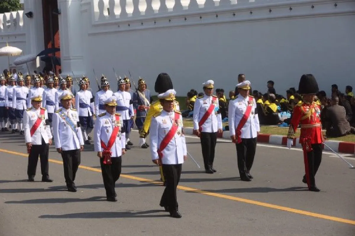 ประมวลภาพริ้วขบวนที่1 เชิญพระโกศทองใหญ่โดยพระยานมาศสามลำคาน