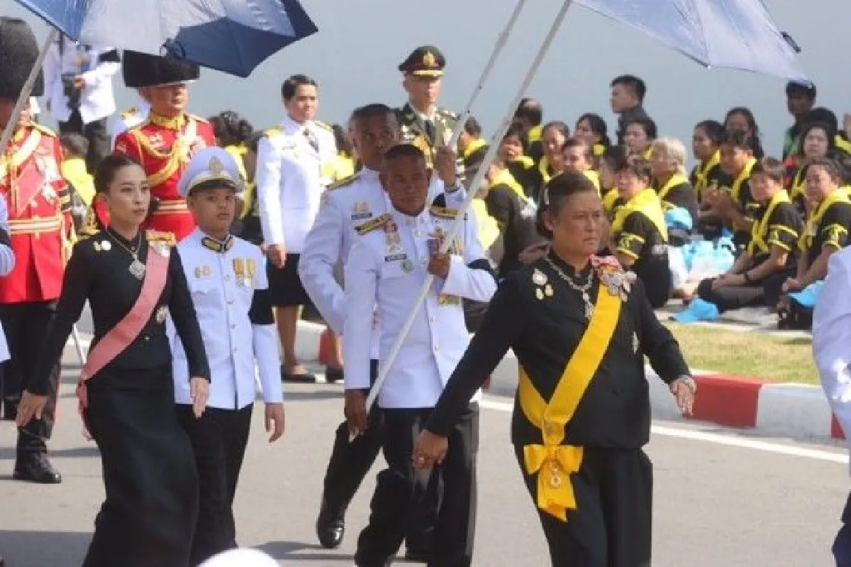 ประมวลภาพริ้วขบวนที่1 เชิญพระโกศทองใหญ่โดยพระยานมาศสามลำคาน