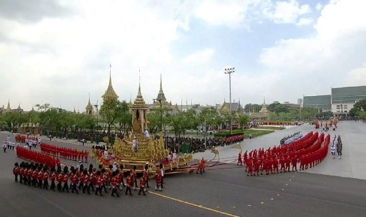 ประมวลภาพ ริ้วขบวนที่ 2 ขบวนพระบรมราชอิสริยยศเชิญพระบรมโกศสู่พระเมรุมาศ