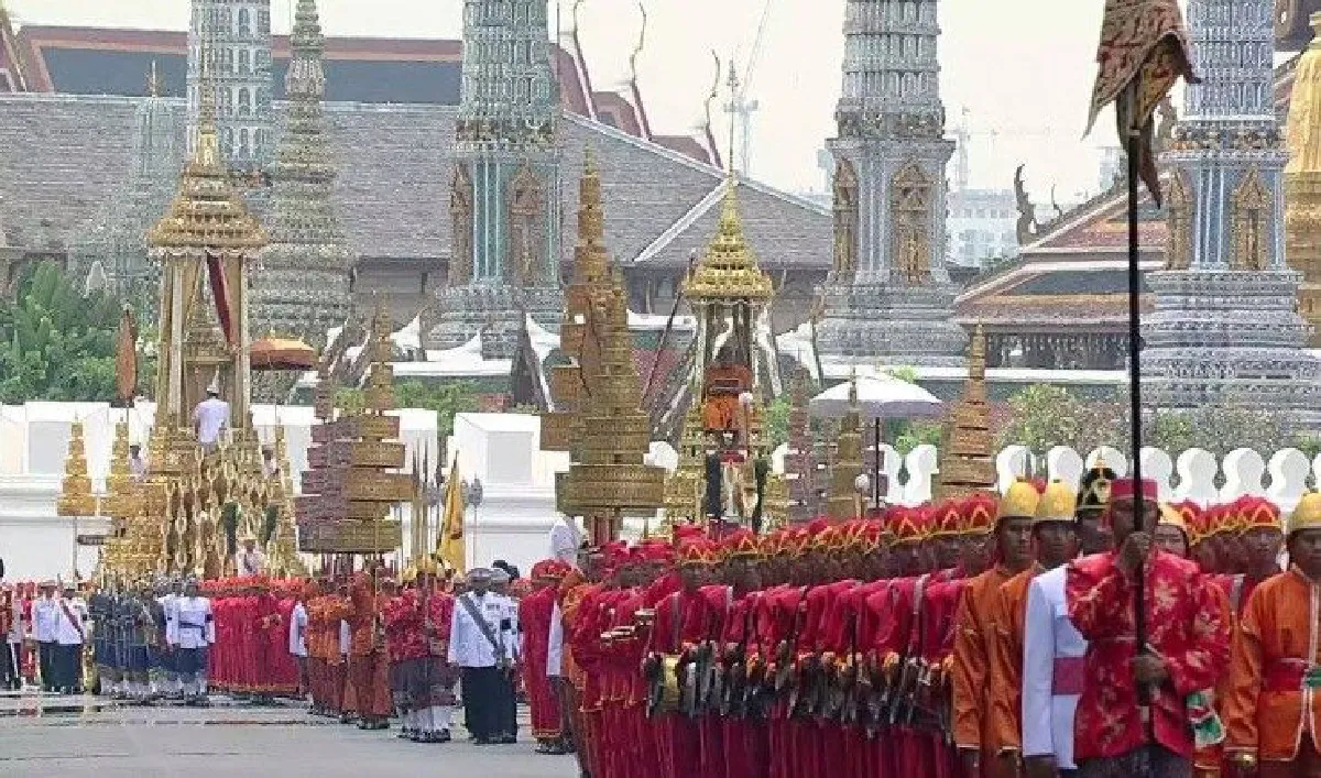 ประมวลภาพ ริ้วขบวนที่ 2 ขบวนพระบรมราชอิสริยยศเชิญพระบรมโกศสู่พระเมรุมาศ