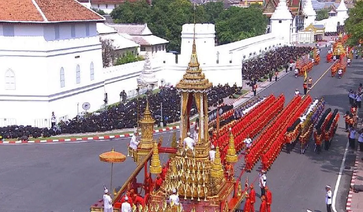 ประมวลภาพ ริ้วขบวนที่ 2 ขบวนพระบรมราชอิสริยยศเชิญพระบรมโกศสู่พระเมรุมาศ