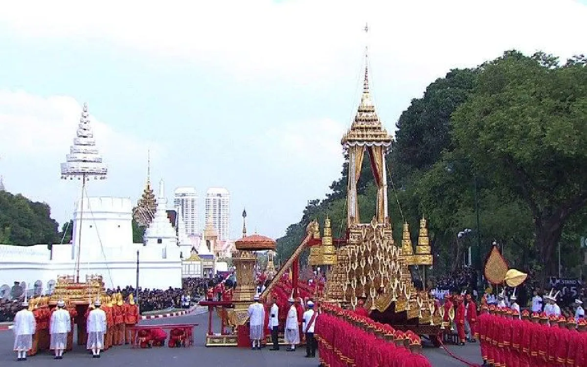 ประมวลภาพ ริ้วขบวนที่ 2 ขบวนพระบรมราชอิสริยยศเชิญพระบรมโกศสู่พระเมรุมาศ