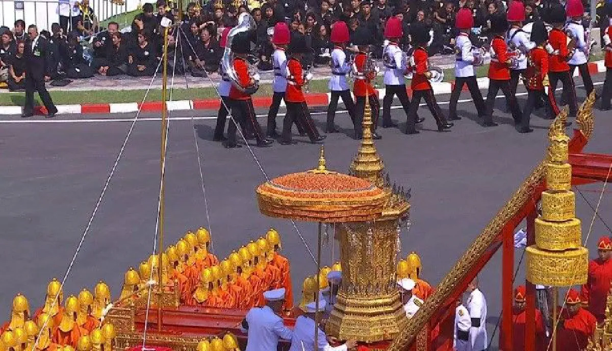 ประมวลภาพ ริ้วขบวนที่ 2 ขบวนพระบรมราชอิสริยยศเชิญพระบรมโกศสู่พระเมรุมาศ